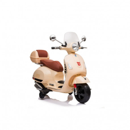 Laste elektriline motoroller RunRunToys Vespa Pruun 12V