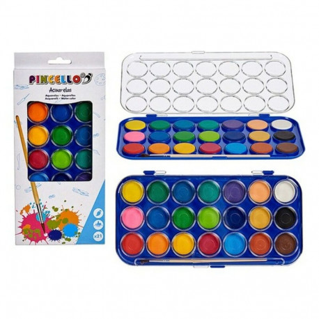Akvarellvärvid (21 pcs)