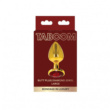 Butt Plug With Diamond Jewel L