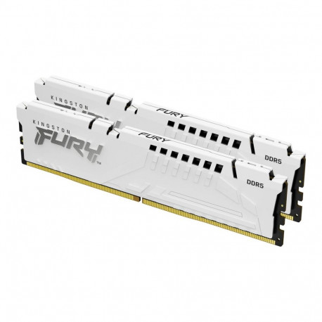 Kingston mälukomplekt KF560C30BWEK2-32 32GB 6000MT/s DDR5 CL30 DIMM FURY Beast EXPO 2tk, valge