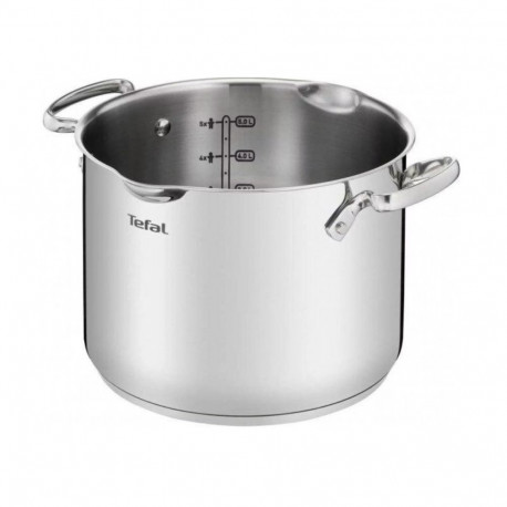 TEFAL pott G7197955 Duetto+ 6.1L roostevabast terasest nõudepesumasinas pestav kaas komplektis