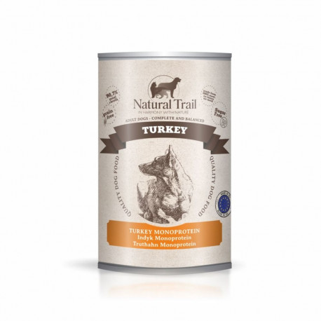 Wet Dog Food - NATURAL TRAIL Turkey 400g