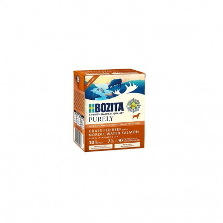 Dog Food - Bozita Purely Paté Duoprotein Beef And Salmon, 370g, Gluten-Free