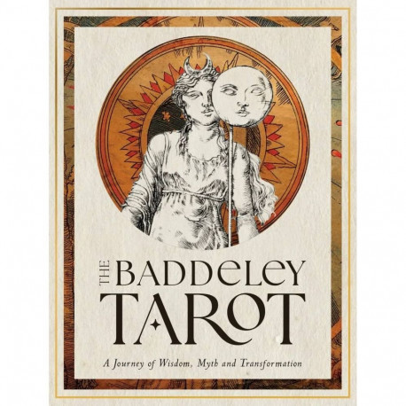 Tarot Card Deck - The Baddeley Tarot 78 Cards With Color Instruction Book English