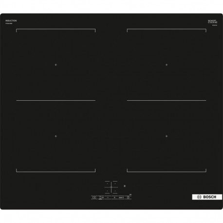 Induction Cooktop - Bosch Serie 4 PVQ611BB6E 60cm 4 Zones 2200W Black