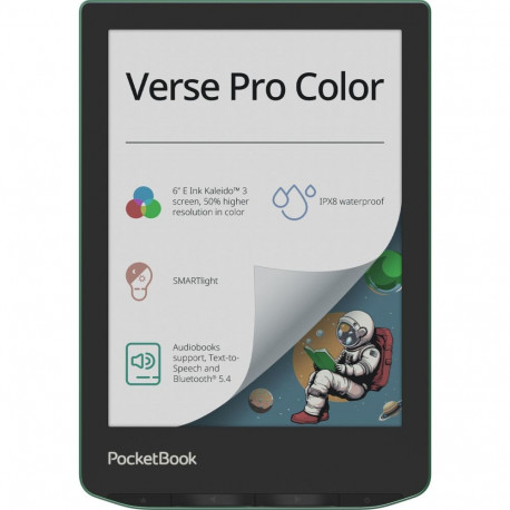 PocketBook e-lugeja Verse Pro Color, särav salvei