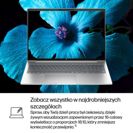 Notebook HP ProBook 4 G1i 16"WUXGA/Ultra 5 225U/16GB/SSD512GB/Intel/W11 PRO Pike Silver 3Y