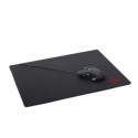 Gembird gaming mouse pad, black color, size L 400x450mm