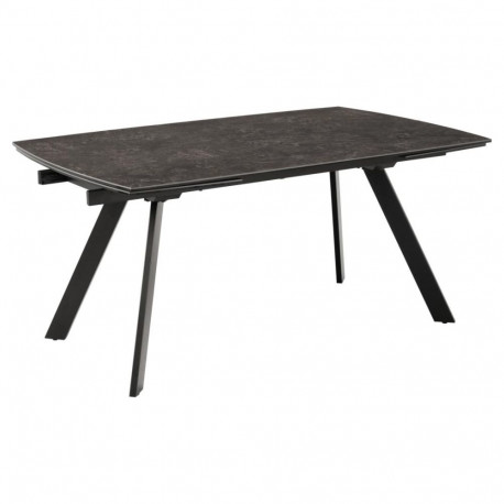 Söögilaud BLACKBURN pikendatav 160/240x97cm, must