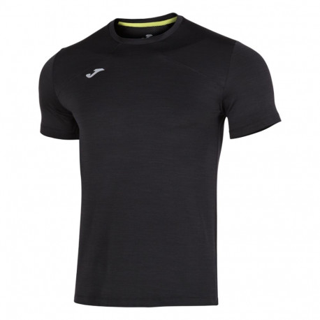 Joma meeste jooksusärk Running Night 101775.100 lühikeste varrukatega, must