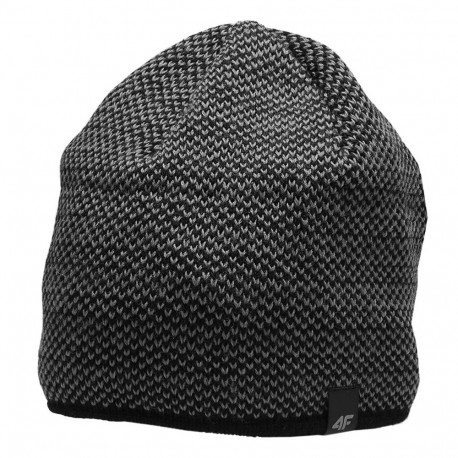 Czapka męska 4F ciemny szary H4Z22 CAM015 23S