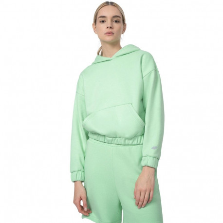 Bluza damska 4F jasna zieleń 4FSS23TSWSF255 42S