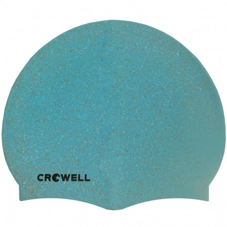 Crowell ujumismüts Recycling Pearl silikoonist, helesinine kol.6