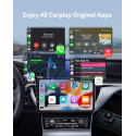 Ottocast juhtmevaba adapter Mini Pot CP88-T3 CarPlay/Android Auto, must
