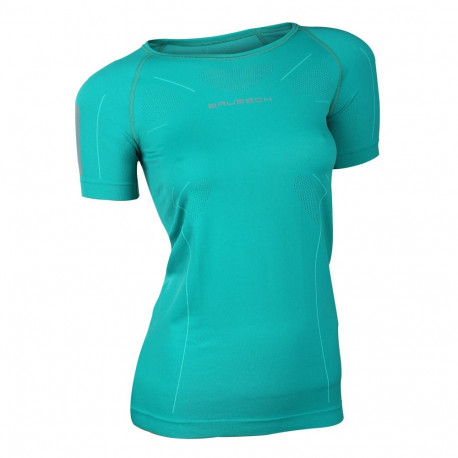 Brubeck naiste särk Athletic SS11080, asuurroheline
