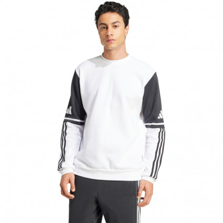 Adidas meeste pusa Squadra 25 Sweat Crew JD2959, valge-must