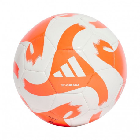 Piłka nożna adidas Tiro Club Sala biało-pomarańczowa IX3823