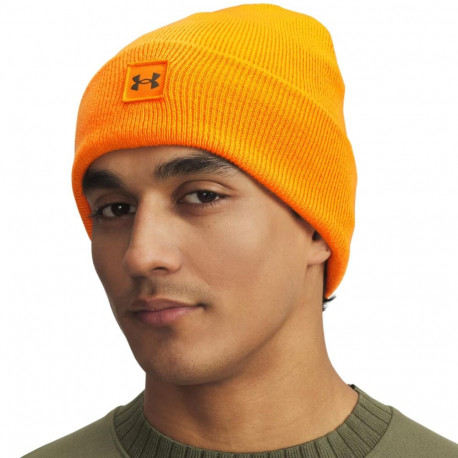 Czapka Under Armour Halftime Cuff Osfm pomarańczowa 1373155 793