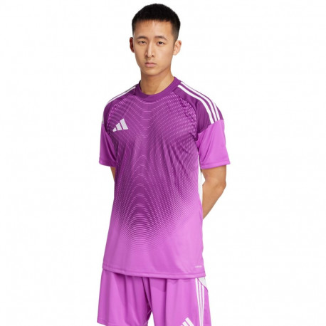 Adidas meeste väravavahisärk Tiro 25 Competition Jersey lühikeste varrukatega JI9719, lilla