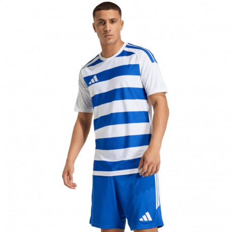 Adidas meeste särk Hooped 26 Jersey KF3389, valge-sinine