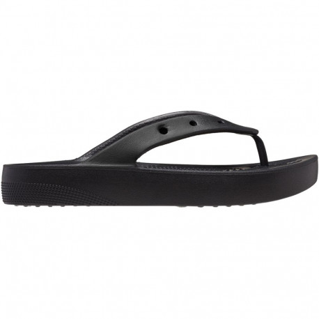 Crocs naiste plätud Classic Platform Flip 207714 001, must