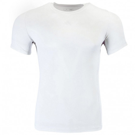 adidas meeste särk Techfit Aeroready lühikeste varrukatega IS7605, valge