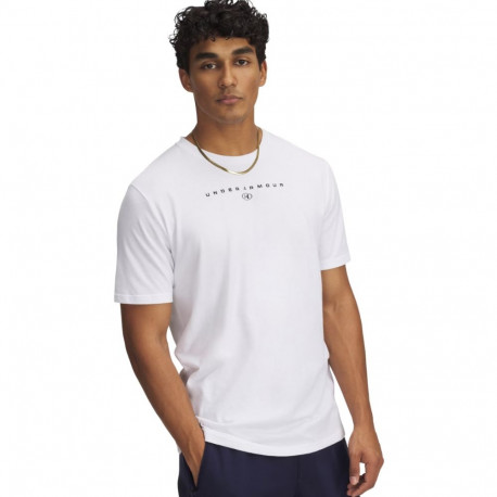 Under Armour meeste särk Stacked Logo SS 6000211 100, valge