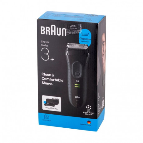 Braun võrkhabemeajamismasin ja trimmer 3000BT, must, hall