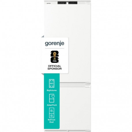 Gorenje Kombinerade kyl/frysskåp NRKI619D61WFE BK070