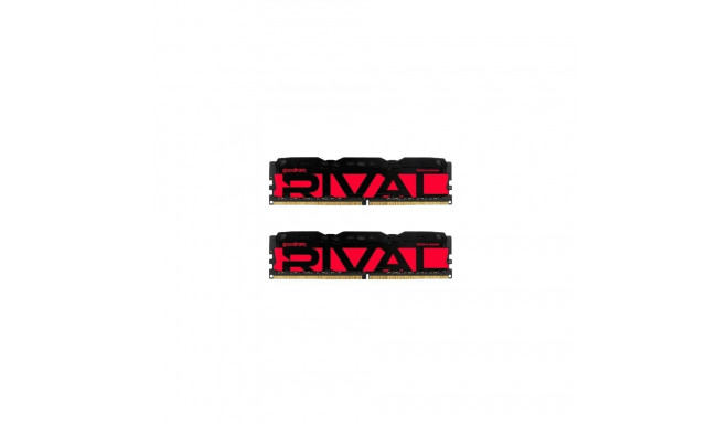 PC memory DDR4 Rival Radiant 32GB (2*16)/3200 CL16 red