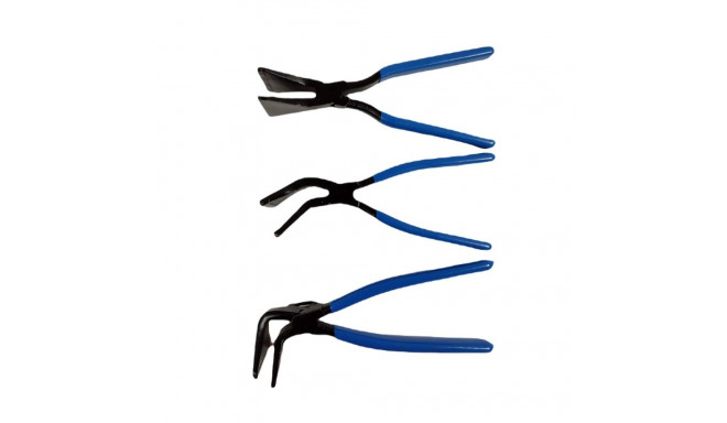 Roofing pliers set 3 pcs. Silver