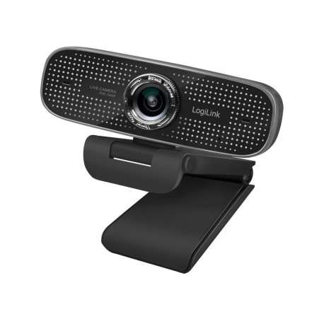 LogiLink veebikaamera HD USB 100° topeltmikrofon manuaalne fookus