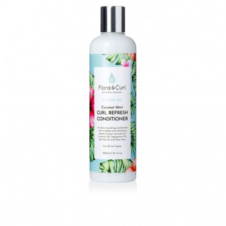 FLORA AND CURL palsam SOOTHE ME lokke värskendav kookose-mündi 300ml
