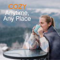 Bodi-Tek COZY Heated Throw, Grey