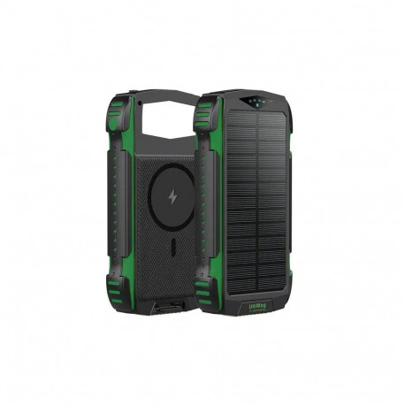 4smarts Solarny TitanPack Rugged UltiMag väline aku (powerbank) | 20000 mAh | roheline