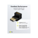 Goobay DisplayPort Angled Adapter 90° Up
