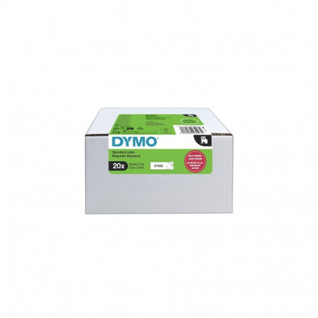 DYMO Authentic D1 Labels | Black Print on White | 12mm x 7m | Self-Adhesive Labels for LabelManager 