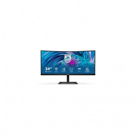 Philips E Line 346E2CUAE/00 computer monitor 86.4 cm (34") 3440 x 1440 pixels Wide Quad HD+ LCD