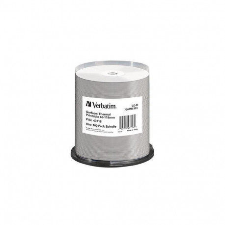 Verbatim CD-R Thermal Printable No ID Brand