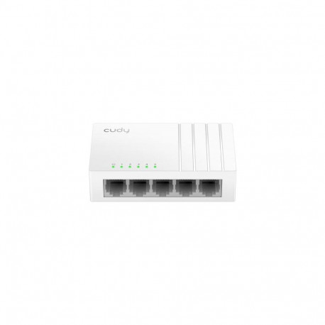 Cudy FS105D network switch Unmanaged Fast Ethernet (10/100) White