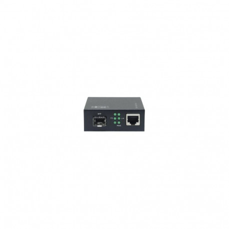 LevelOne Smart Gigabit RJ45-SFP Media Converter, Compatible with 19-inch rack-mountable chassis
