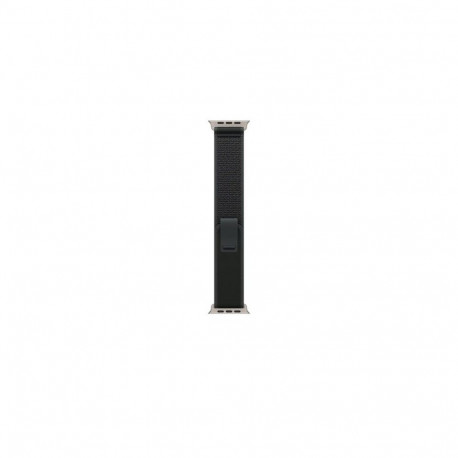 Apple 49mm Black Trail Loop - M/L - Natural Titanium Finish