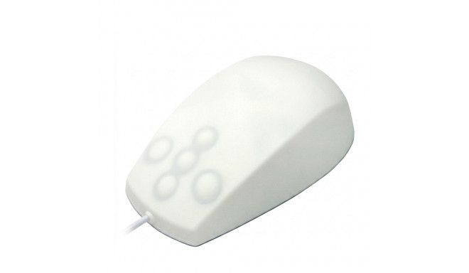 "Medigenic MMA Scroll Maus USB&PS2 IP65 Silikon hellblau"