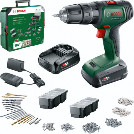 "Powertools Bosch UniversalImpact 18 (2x1.5Ah+241 tlg Set)"
