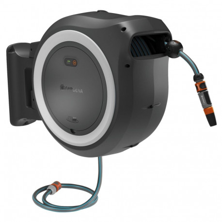 Akutoitega seinavoolikukast PowerRoll XL 18V komplekt 35m, valge