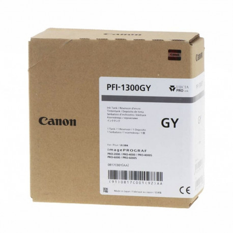 Canon Ink PFI-1300 PFI1300 Grey (0817C001)