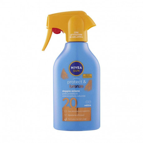 NIVEA SUN PROTECT & BRONZE SPRAY SOLAR SPF20 270ML VAPORIZADOR