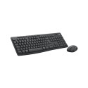 Logitech MK370 Combo for Business Wireless Keyboard + Mouse, RF Wireless+Bluetooth, US Int, Graphite