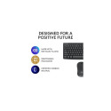 Logitech MK370 Combo for Business Wireless Keyboard + Mouse, RF Wireless+Bluetooth, US Int, Graphite