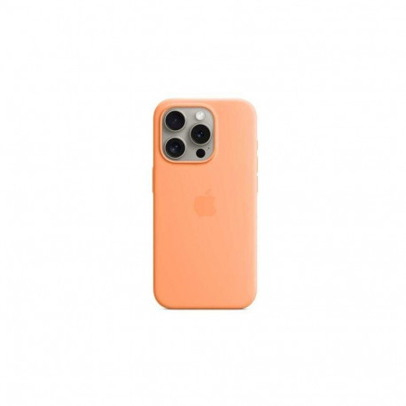 Apple "Silicone Case with MagSafe iPhone 15 Pro Max (MT1W3ZM/A)" Orange